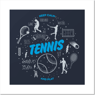 Tennis Posters and Art